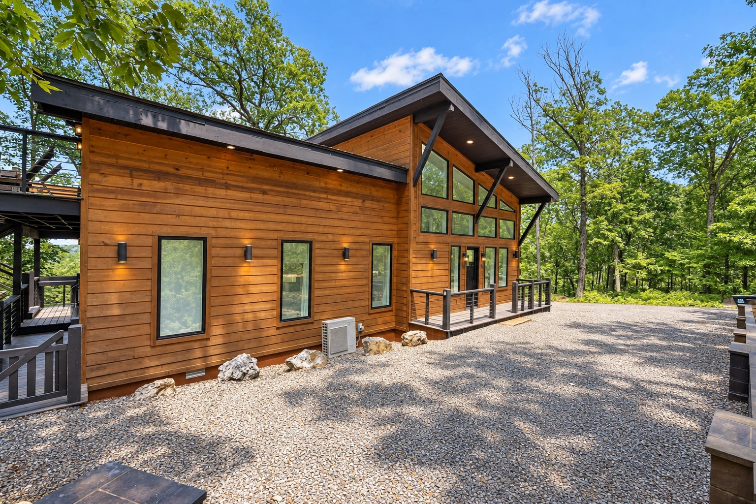 Skyhigh cabin exterior